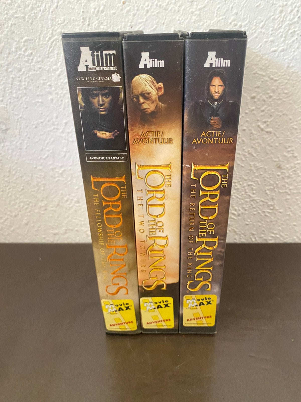 The Lord of the Rings op video (VHS), Ophalen of Verzenden, Zo goed als nieuw, Overige typen