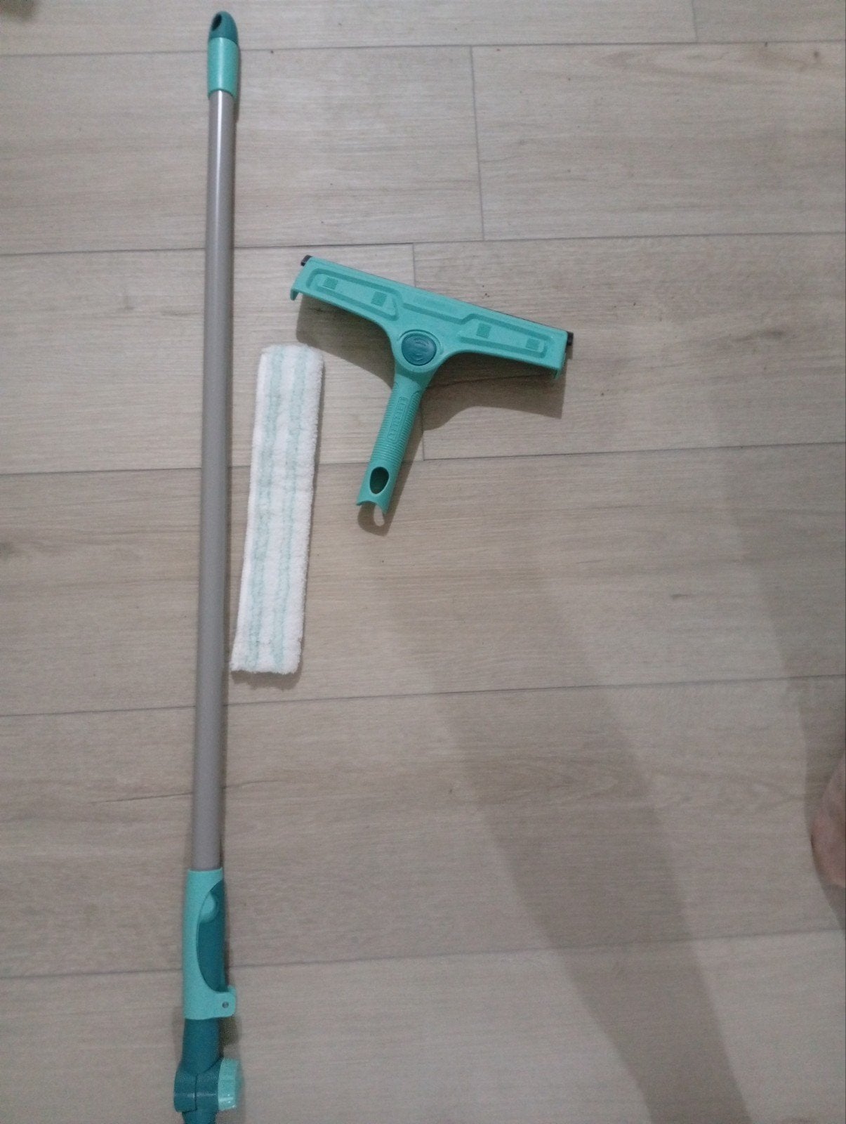 Leifheit Raamwisser 4in1 - Zo goed als nieuw, Ophalen of Verzenden, Raamwisser of Trekker