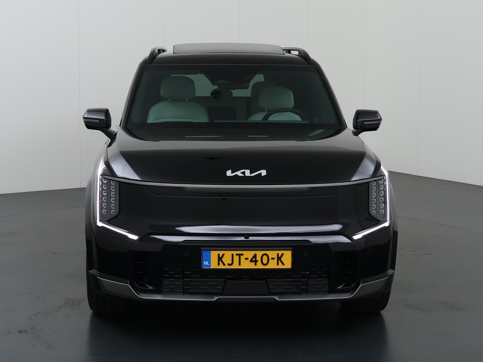 Kia EV9 GT-Line AWD 99.8 kWh | Panoramaschuifdak | LED-matri, Auto's, Automaat, EV9, Zwart, Origineel Nederlands