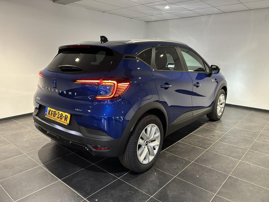 Mitsubishi ASX 1.8 HEV AT Intense | Apple Carplay/Android Au, Auto's, Mitsubishi, Stof, Euro 6, 4 cilinders, Blauw
