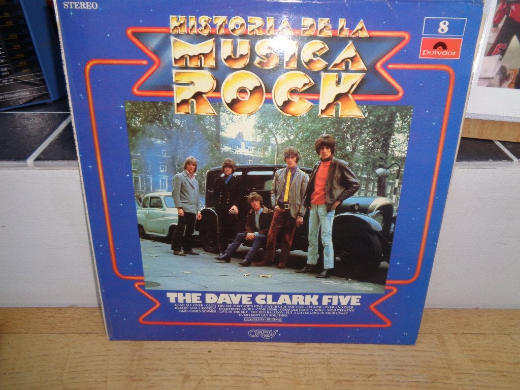 Dave Clark Five LP "Historia de la Musica Rock" [Spanje-81], LP, Gebruikt, Beschermende buitenhoes, 12 inch