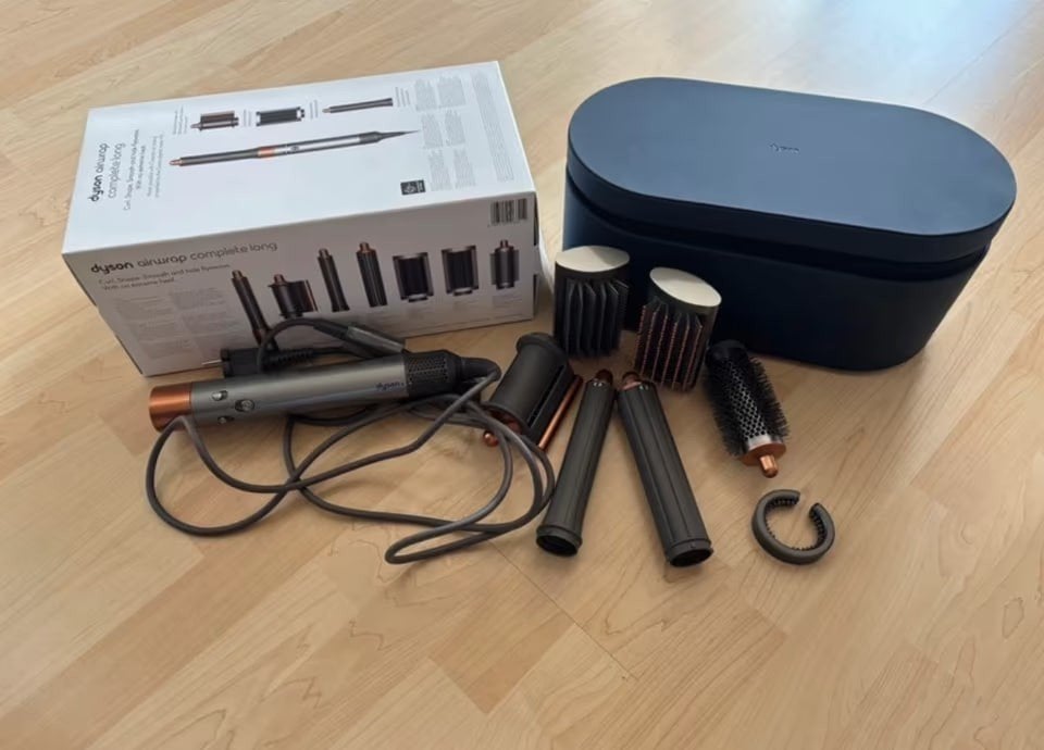 Dyson Airwrap Complete Long, Sieraden, Tassen en Uiterlijk, Uiterlijk | Haarverzorging, Ophalen of Verzenden, Nieuw, Föhn of Haardroger