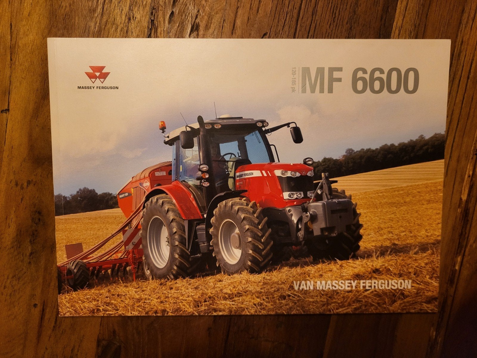 tractor folder Massey Ferguson 6600, Ophalen of Verzenden, Zo goed als nieuw