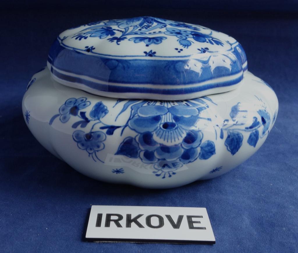 DELFT BLAUW * BON BON DEKSEL SCHAAL * Gemerkt *, Verzenden