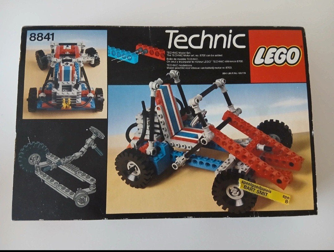LEGO Technic 8841 Kraanwagen (1983) - Vintage Set, Compleet, Gebruikt, Lego, Ophalen of Verzenden