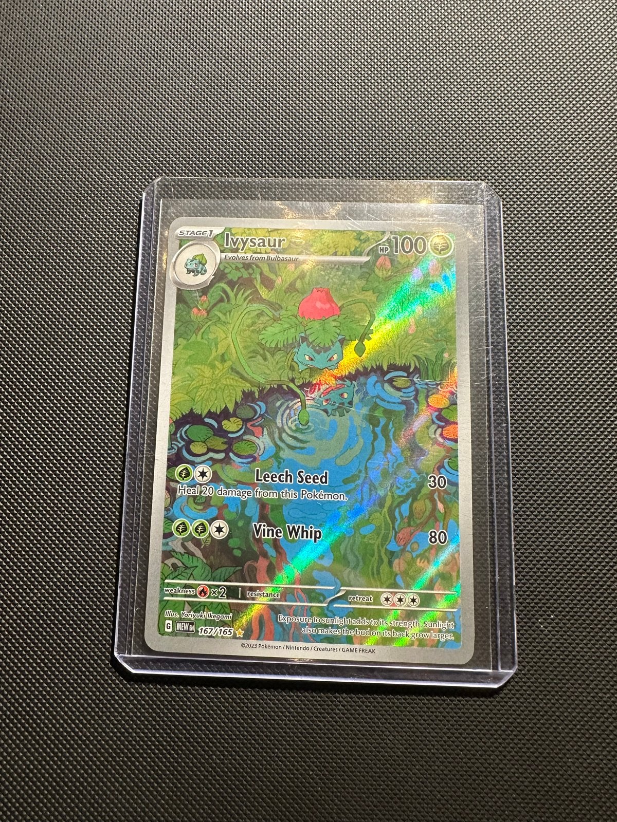 Ivysaur 167/165, Ophalen