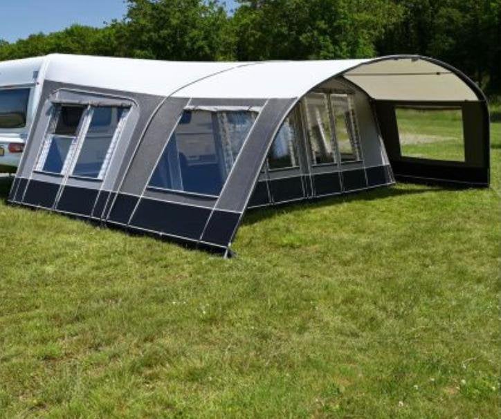 Unico Bologna/milaan dakluifel deluxe maat 12, Caravans en Kamperen, Voortenten en Luifels, Ophalen, Zo goed als nieuw