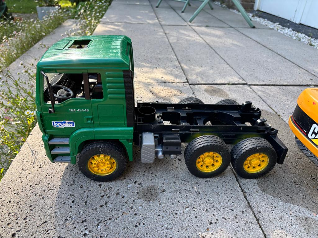 Bruder MAN TGA Vrachtwagen Speelgoed, Ophalen, Gebruikt
