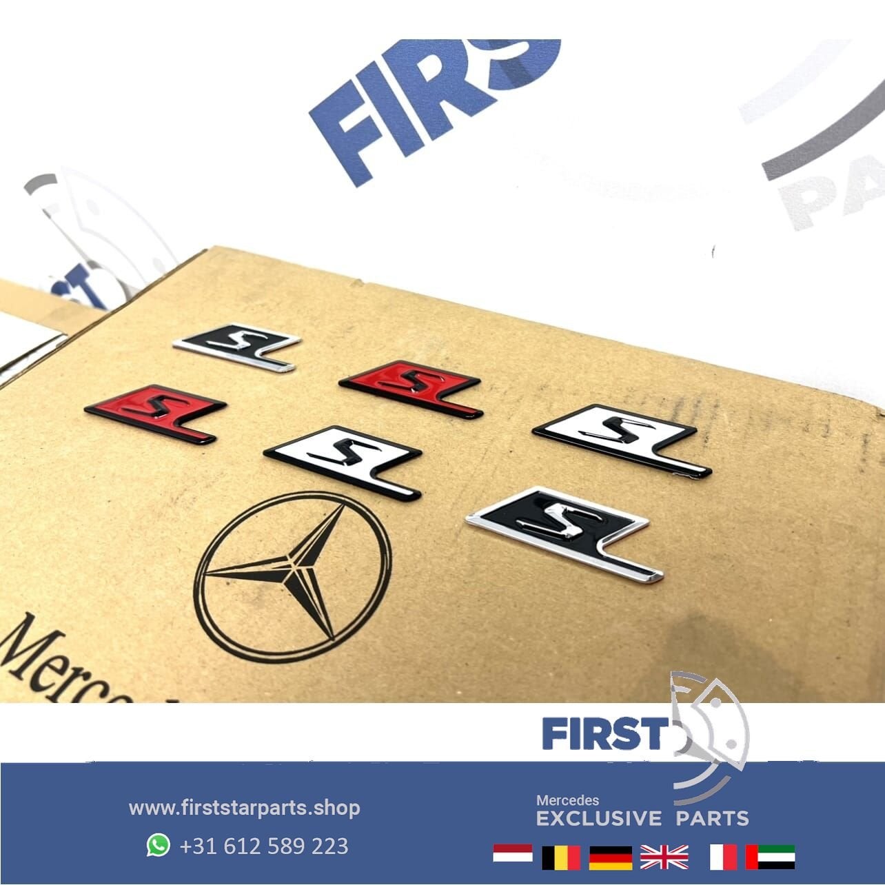 S AMG LOGO A45 CLA45 GLA45 C63 E63 GLC63 GLE63 GT63 G63 S63, Gebruikt, -, Ophalen of Verzenden, -