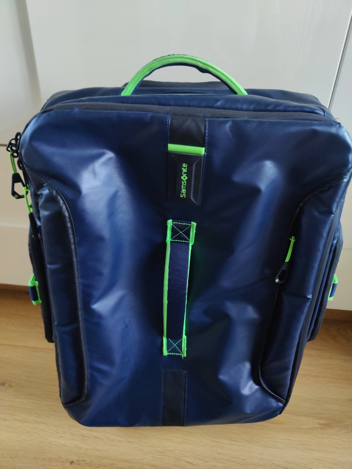 Samsonite Paradiver Duffle Bag 55x40x20 cm, Gebruikt, 20 tot 30 cm, Blauw, Ophalen of Verzenden
