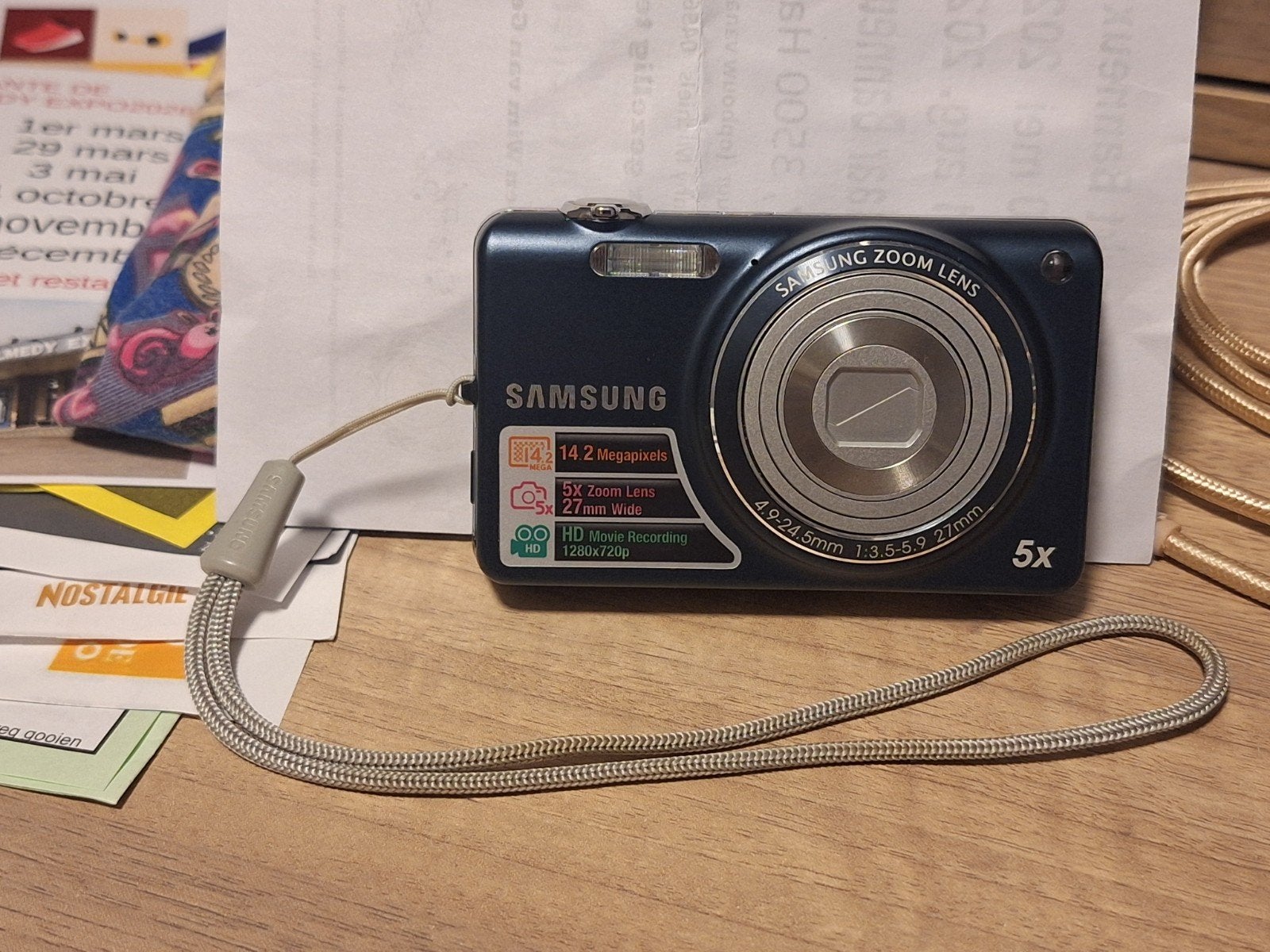 Samsung digitale camera ST65 zoom lens 5x in mooie staat, Ophalen of Verzenden, Zo goed als nieuw, Samsung, 8 keer of meer