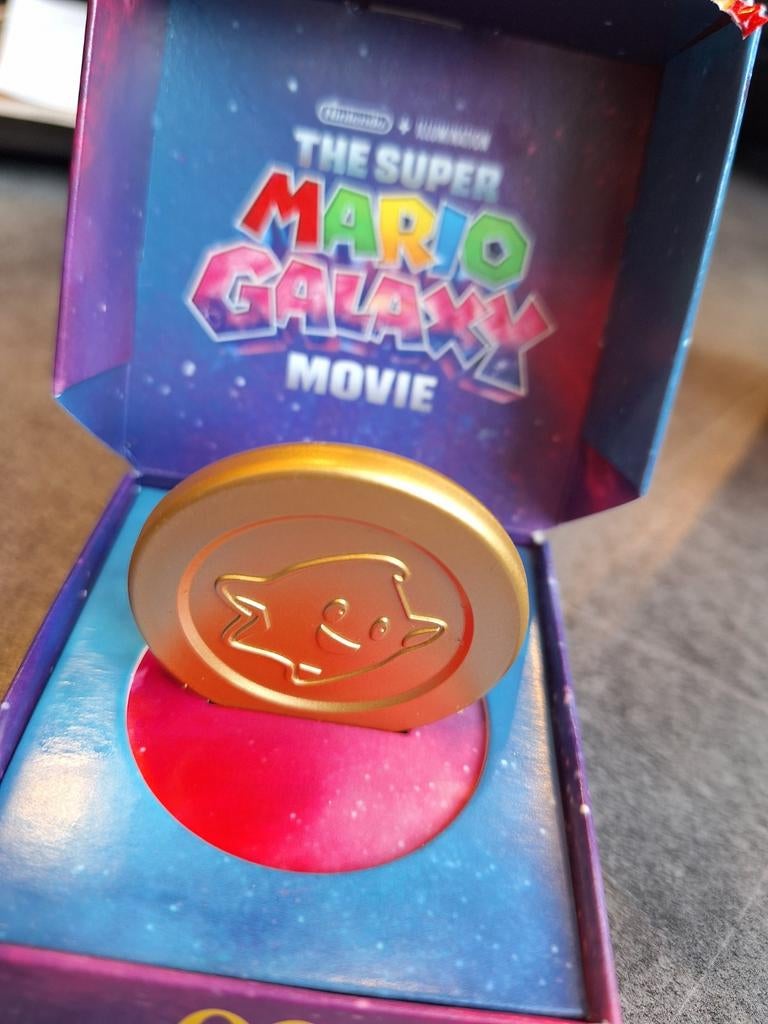 Mc Donalds munt Super Mario Movie, Ophalen