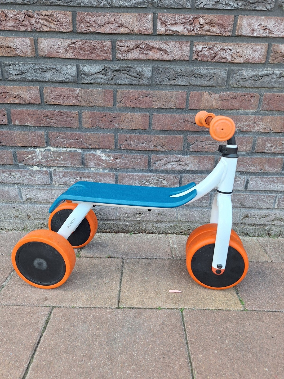 B'TWIN 2-in-1 Loopfiets voor Kinderen Verstelbaar Blauw, Ophalen of Verzenden, Gebruikt, Loopfiets