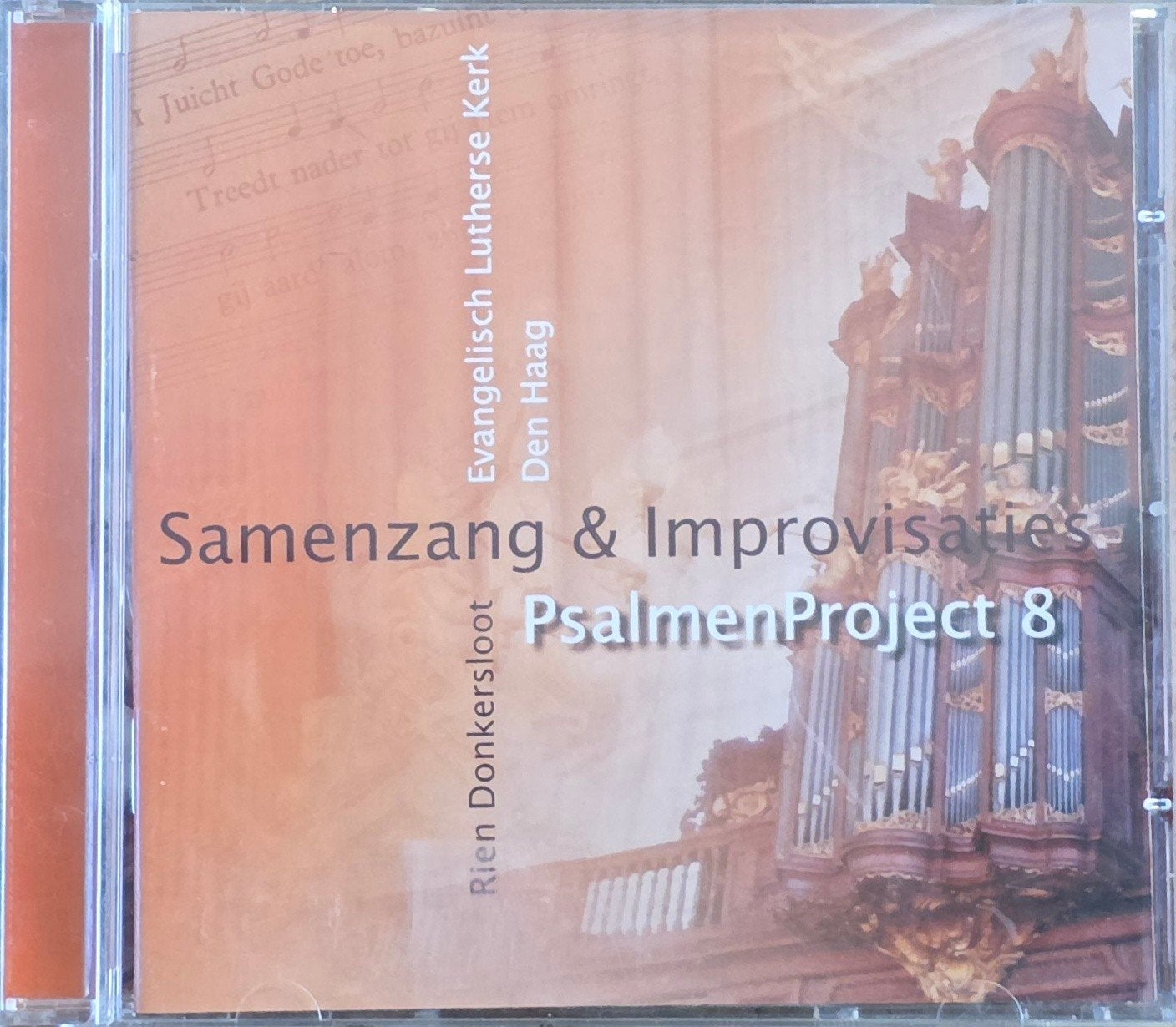 Samenzang & Improvisaties PsalmenProject 8, Rien Donkersloot, Orgel, Geestelijke liederen, Ophalen of Verzenden, Zo goed als nieuw