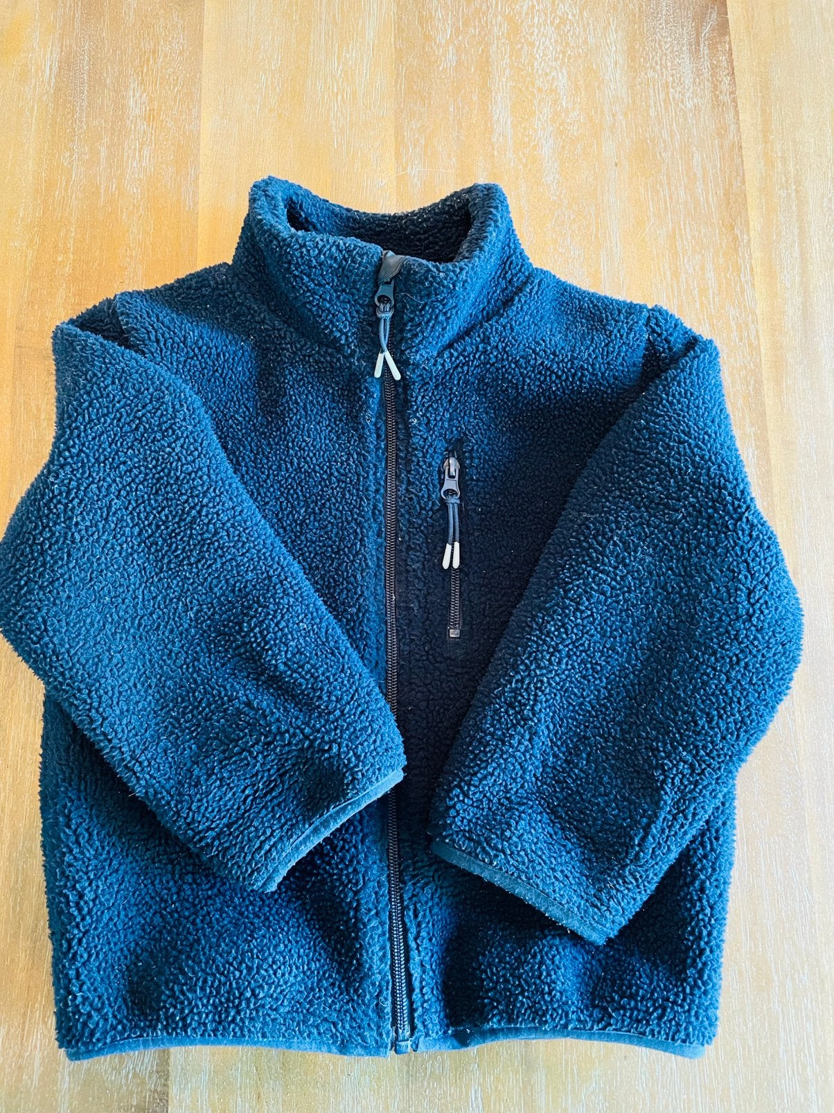 H&M Teddy jasje - maat 110/116, Kinderen en Baby's, Kinderkleding | Maat 110, Ophalen of Verzenden, Zo goed als nieuw, Meisje