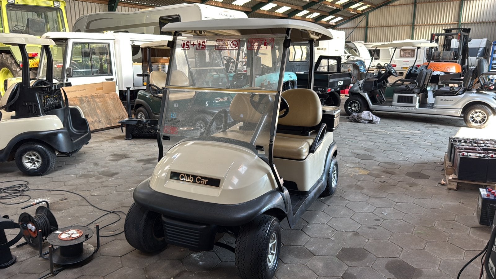 GOLFKAR CLUBCAR PRECEDENT 2018 GOEDE STAAT, Sport en Fitness, Golf, Ophalen, Zo goed als nieuw, Golfkar