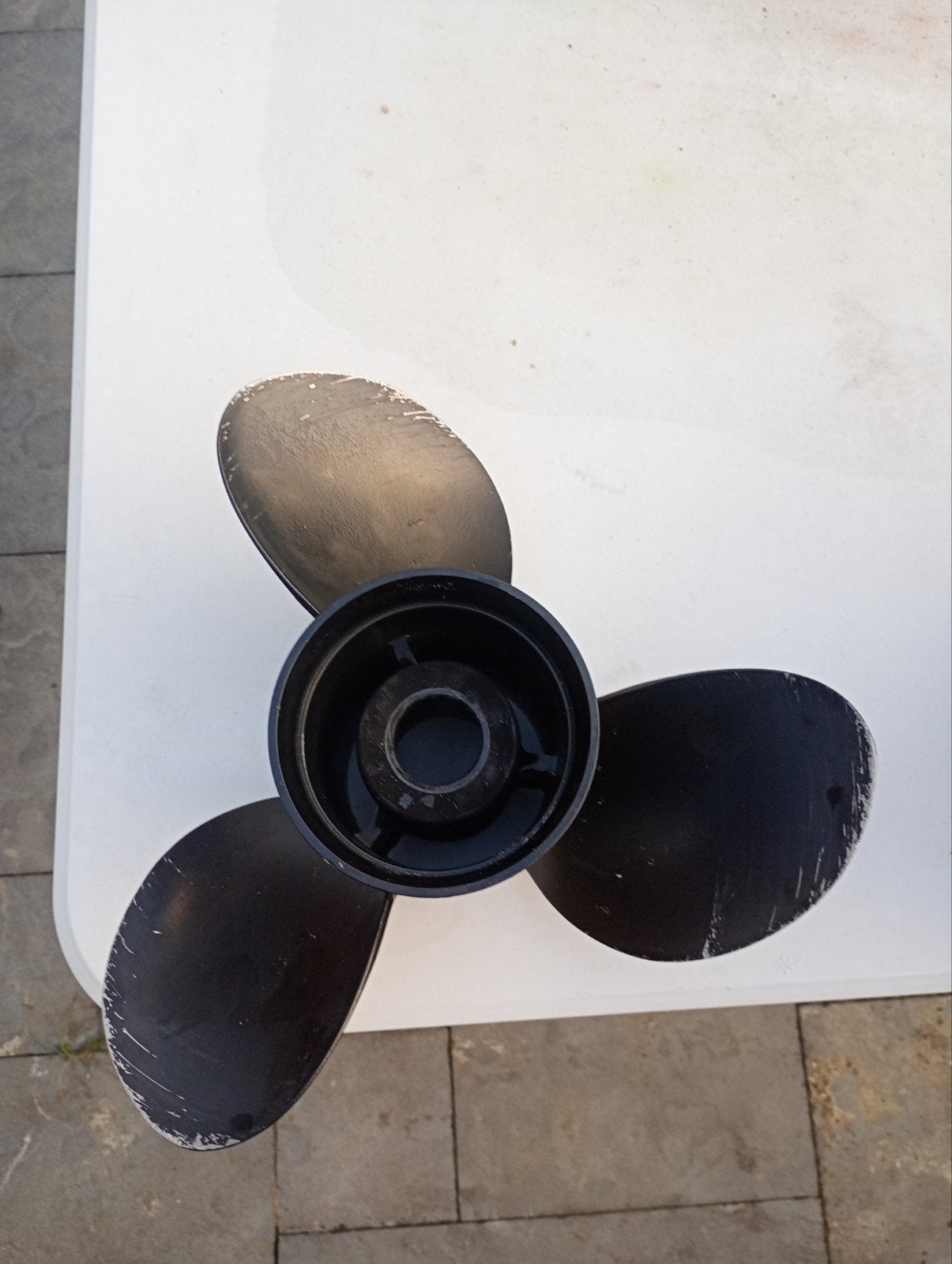 Aluminium propeller schroef 23P 23 P, Watersport en Boten, Ophalen of Verzenden, Gebruikt, Motor en Techniek, Motorboot