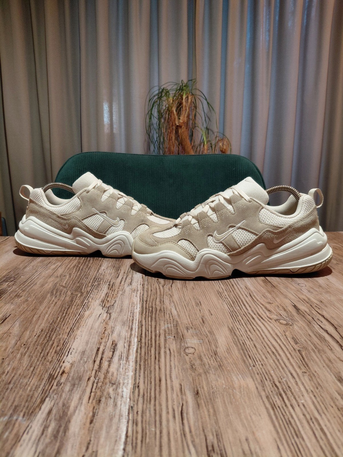 Nike Tech Hera 'Light Orewood Brown' Size 38,5, Beige, Nike, Ophalen of Verzenden, Sneakers of Gympen