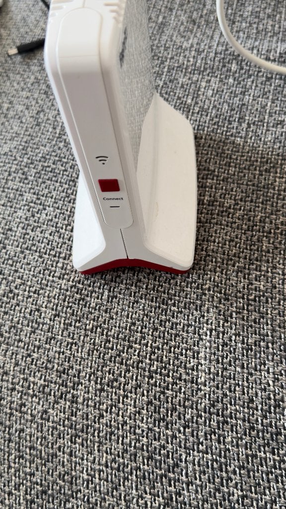 fritz repeater 6000 en de Fritzbox 7590 AX in doos en kabels, Computers en Software, Ophalen, Zo goed als nieuw, Fritz Repeater