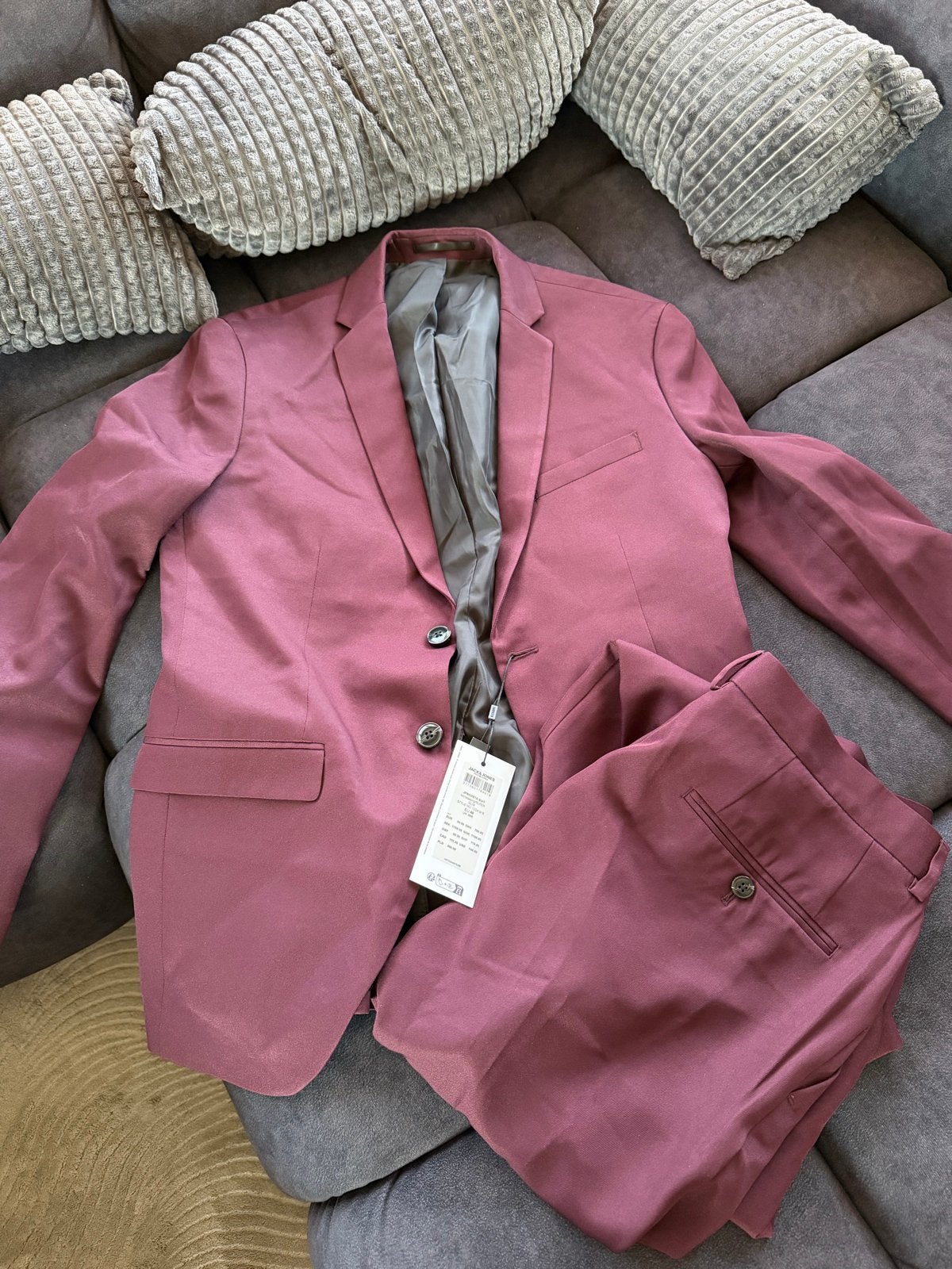 Jack & Jones slim fit pak - Maat 48 - NIEUW, Kleding | Heren, Kostuums en Colberts, Ophalen of Verzenden, Nieuw, Maat 48/50 (M)