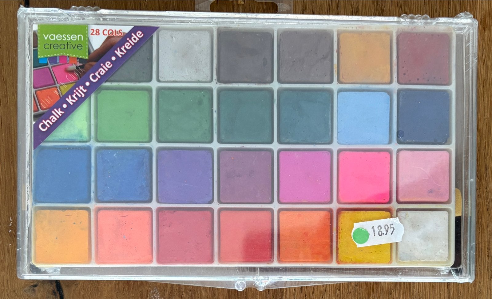 Vaessen Creative Krijtset 28 kleuren, Ophalen of Verzenden, Nieuw, Overige typen