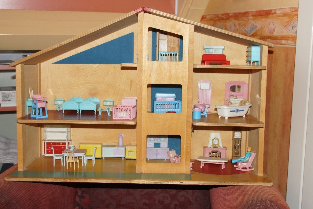 SIO poppenhuis, Ophalen, Gebruikt, Poppenhuis