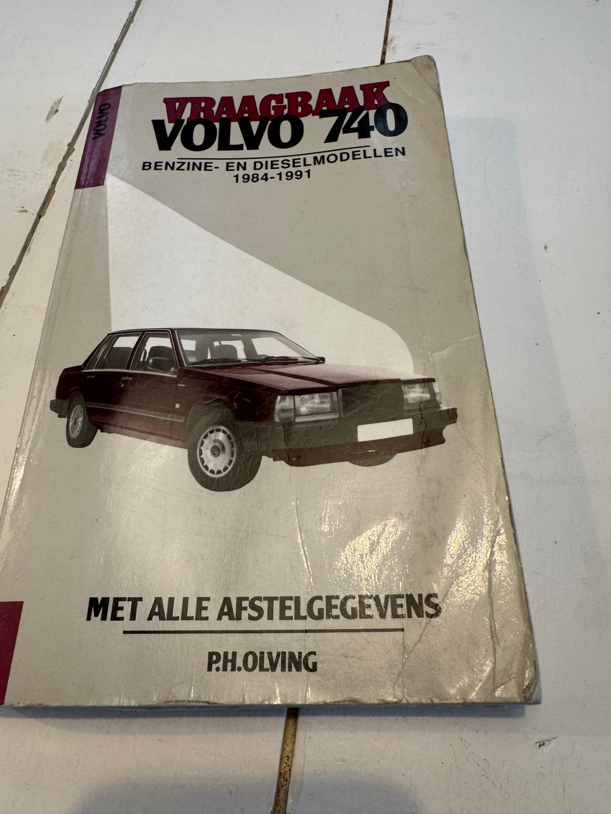 Vraagbaak Volvo 740 Benzine- en Dieselmodellen 1984-1991, Ophalen of Verzenden, Gelezen, Volvo