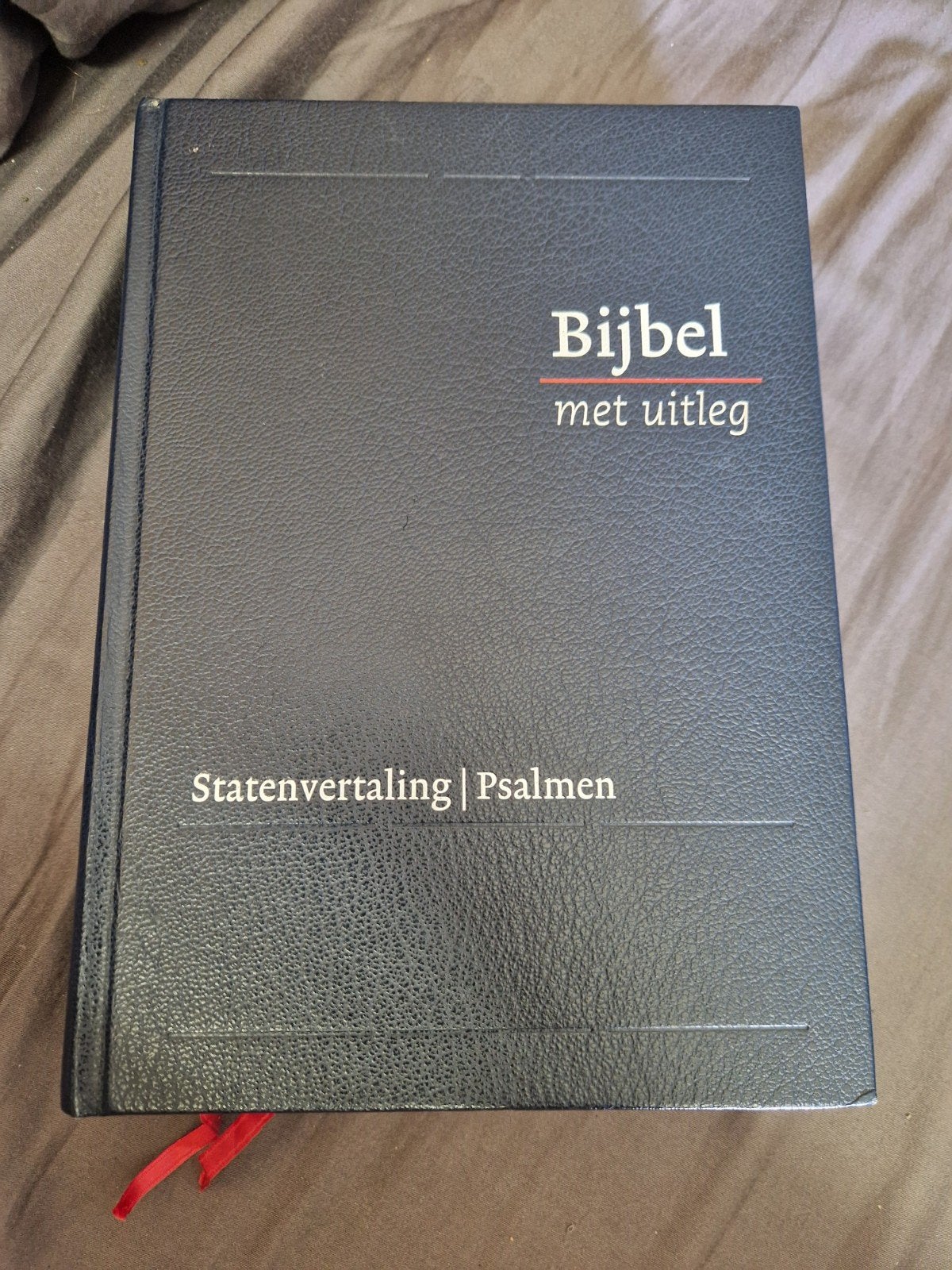 Bijbel met uitleg - Statenvertaling | Psalmen (z.g.a.n.), Boeken, Godsdienst en Theologie, Ophalen of Verzenden