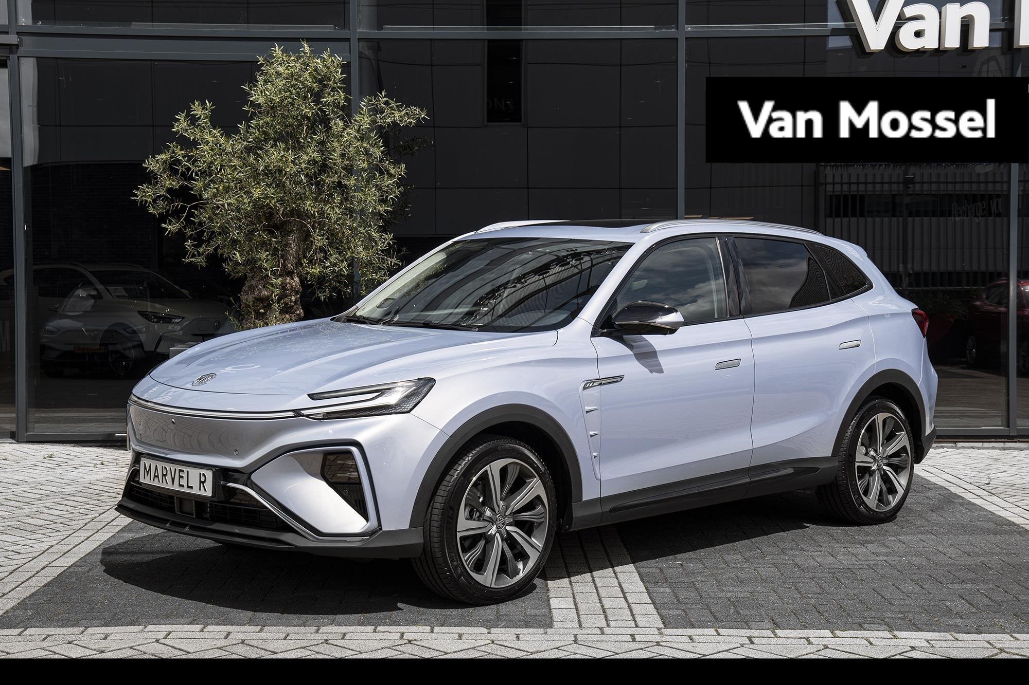 MG Marvel R Performance AWD 70 kWh | Panoramisch Schuifkante, Auto's, Automaat, 12 maanden, Gebruikt, Blauw