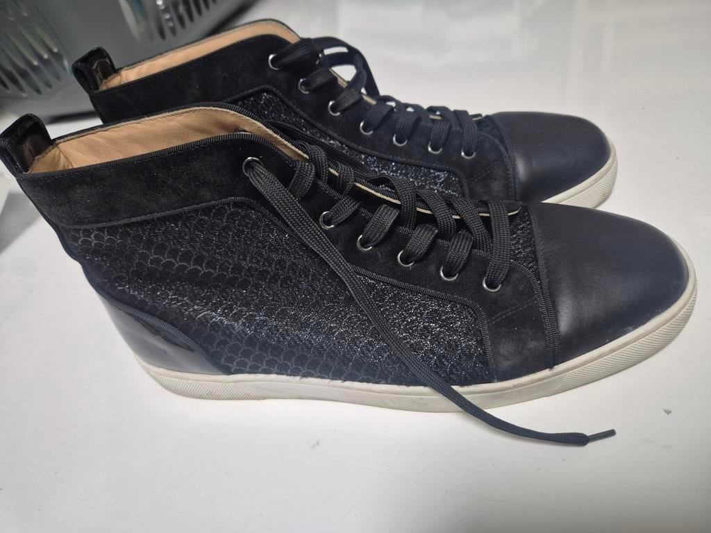 Louboutin heren maat 46 orgineel!, Christian Louboutin, Zwart, Ophalen of Verzenden, Sneakers of Gympen