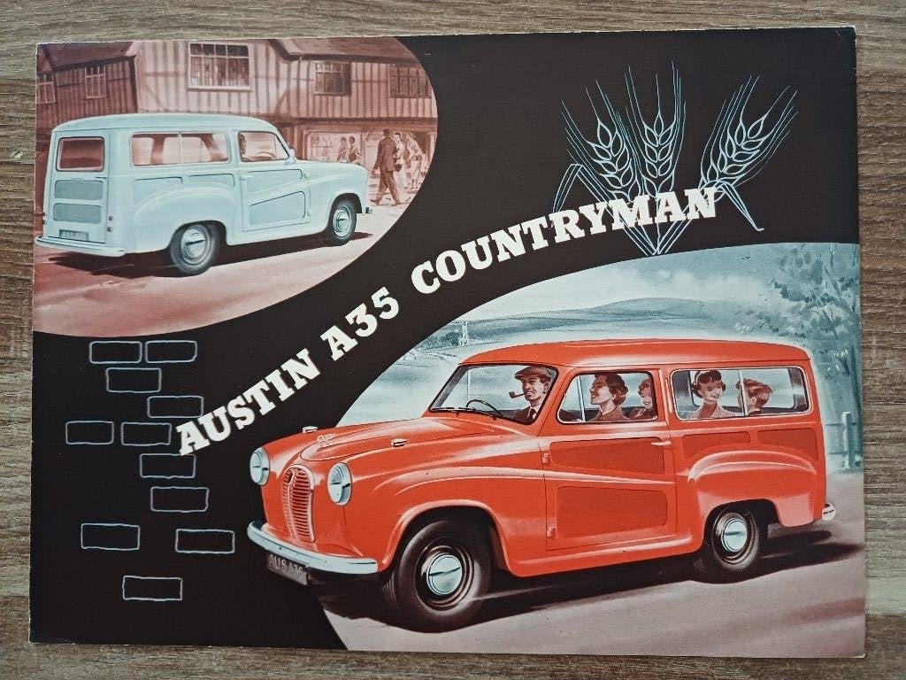 Austin A35 Countryman brochure, Ophalen of Verzenden, Gelezen, Overige merken