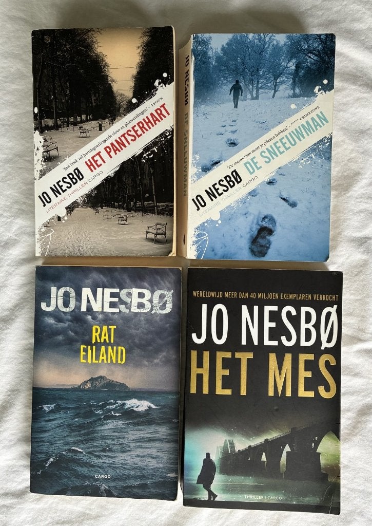 4 Scandinavische trillers van Jo Nesbo, Ophalen of Verzenden, Gelezen, Jo Nesbø, Scandinavië