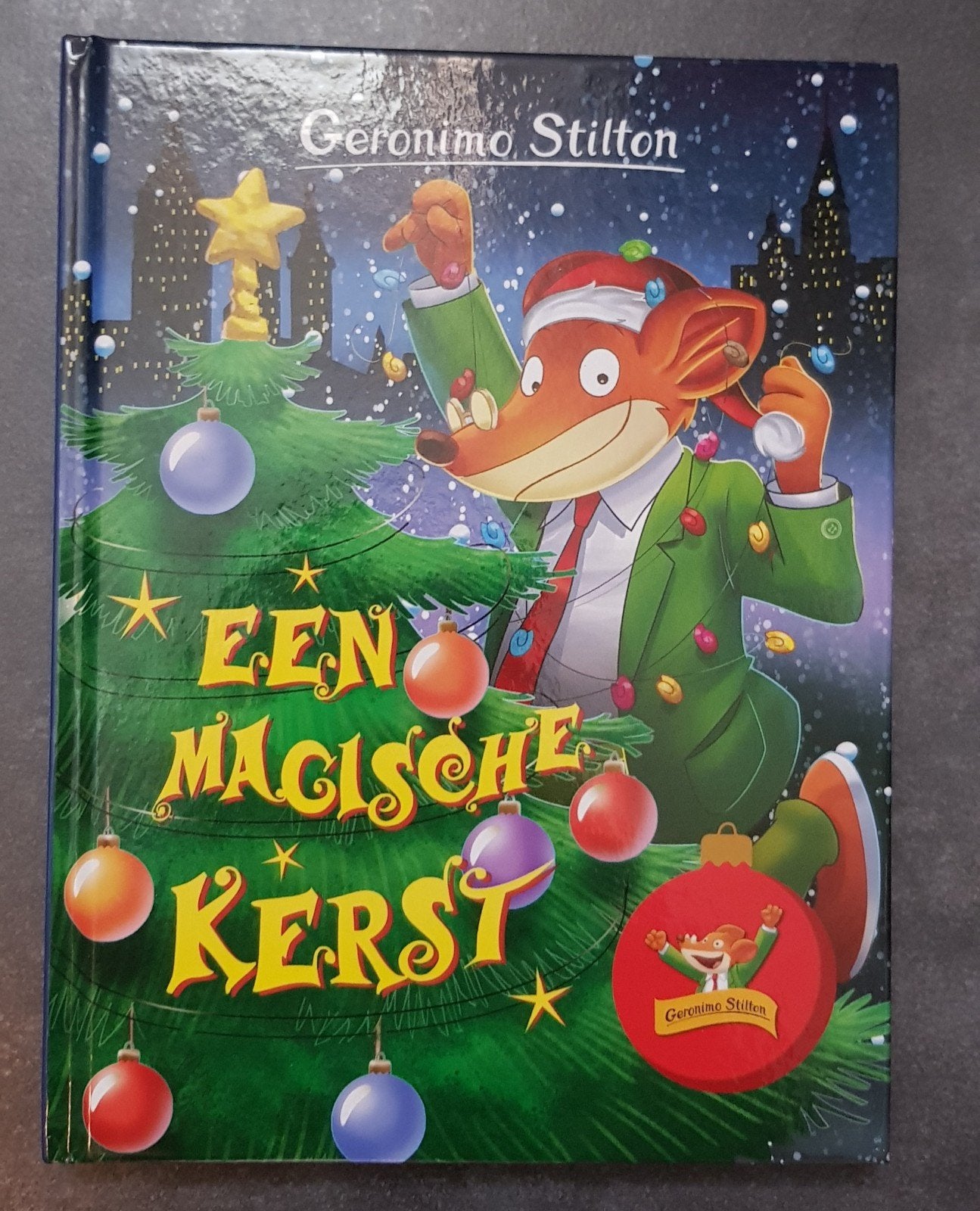 GERONIMO STILTON BOEK EEN MAGISCHE KERST, Diversen, Kerst, Ophalen of Verzenden, Nieuw