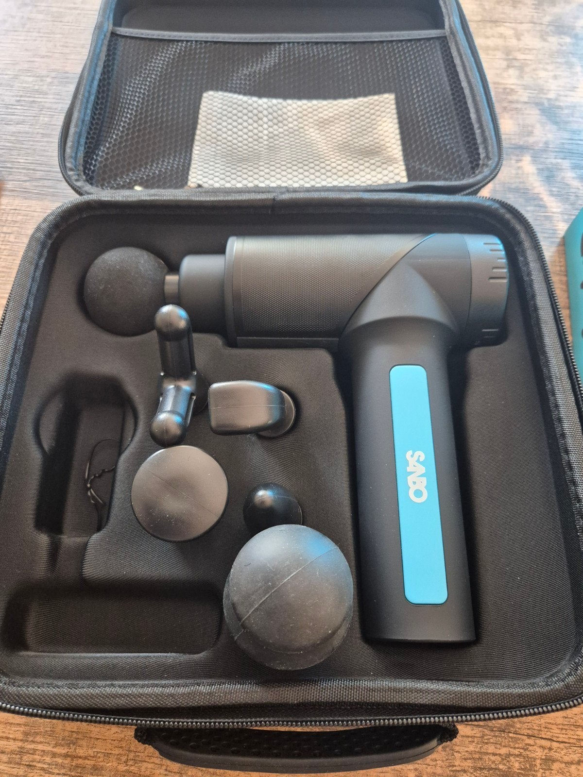Sanbo Pro Massage Gun - Zo goed als nieuw, Ophalen, Zo goed als nieuw, Apparaat