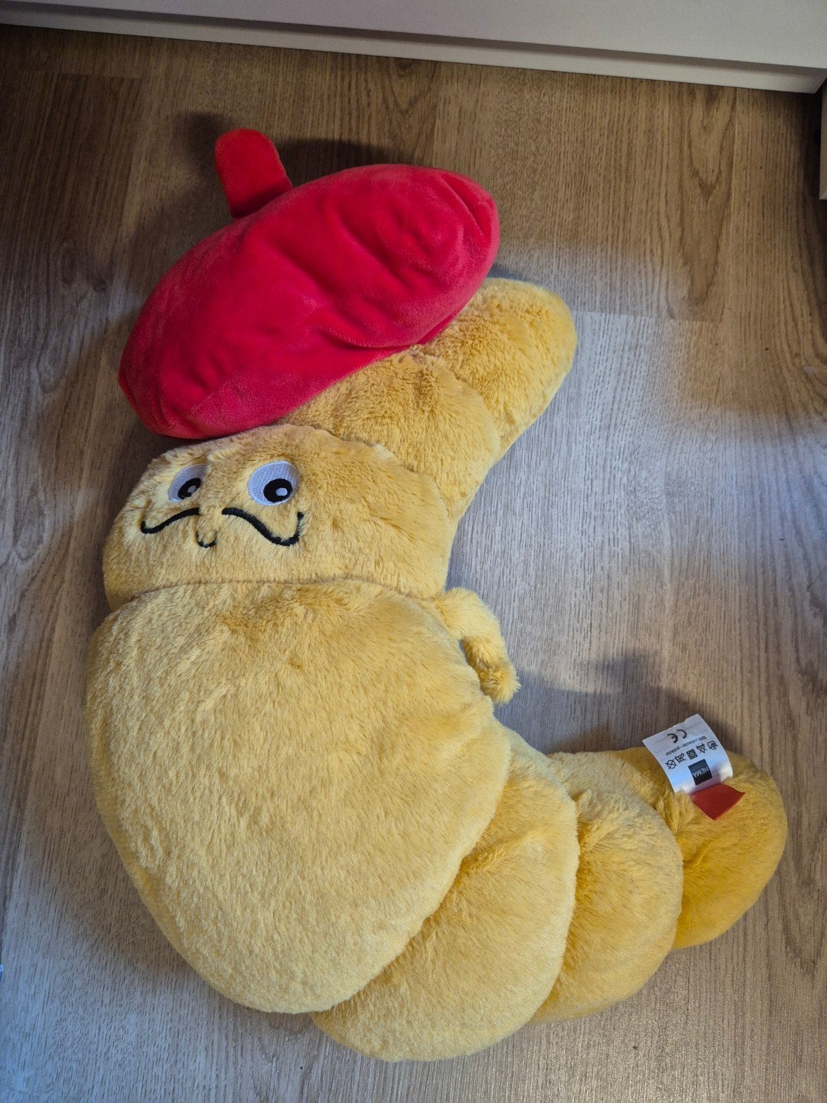 HEMA franse croissant knuffel met baret, Ophalen of Verzenden