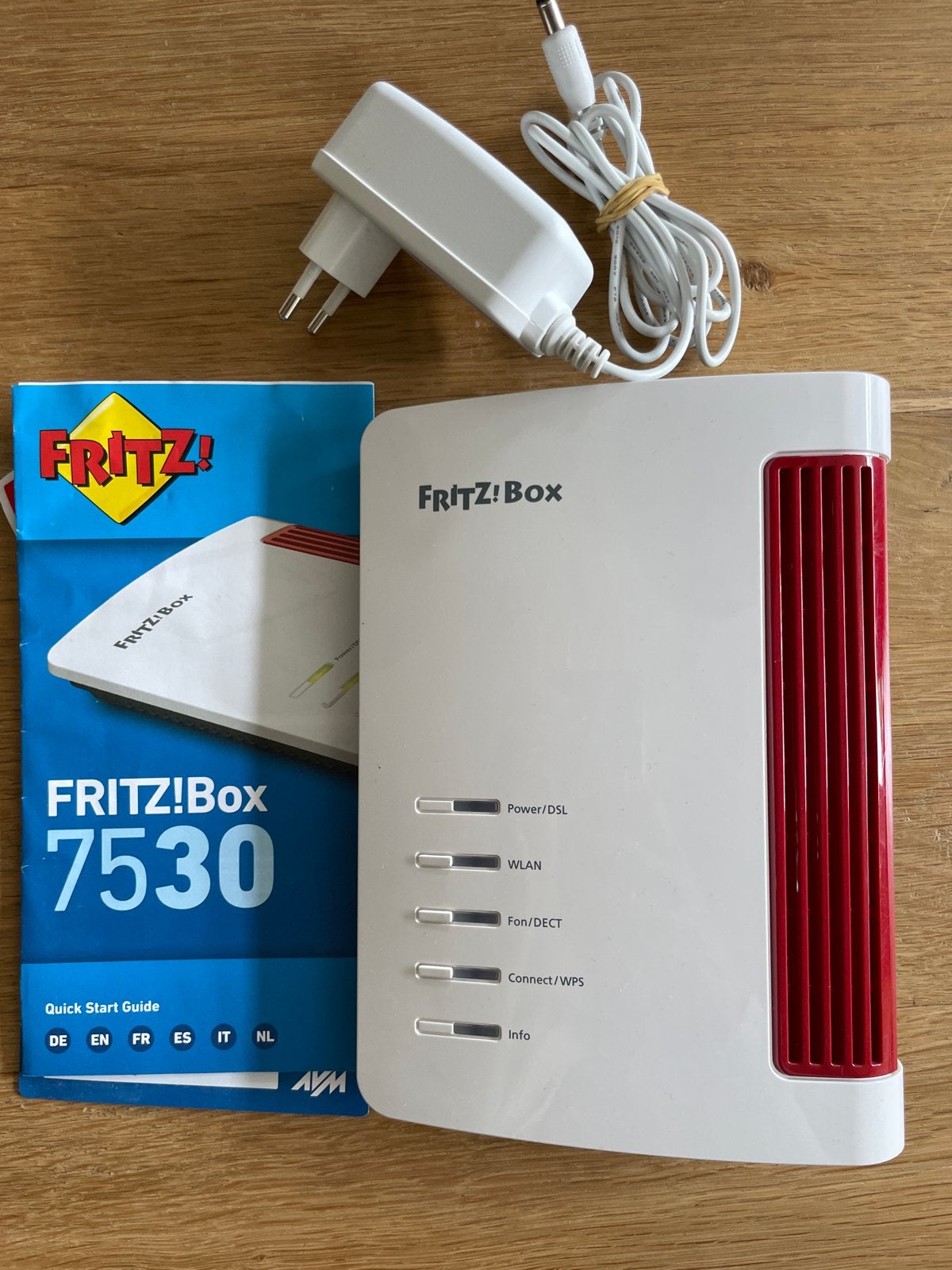 FRITZ!Box 7530 Router - Zo goed als nieuw, Computers en Software, Routers en Modems, Ophalen of Verzenden, Zo goed als nieuw, Router