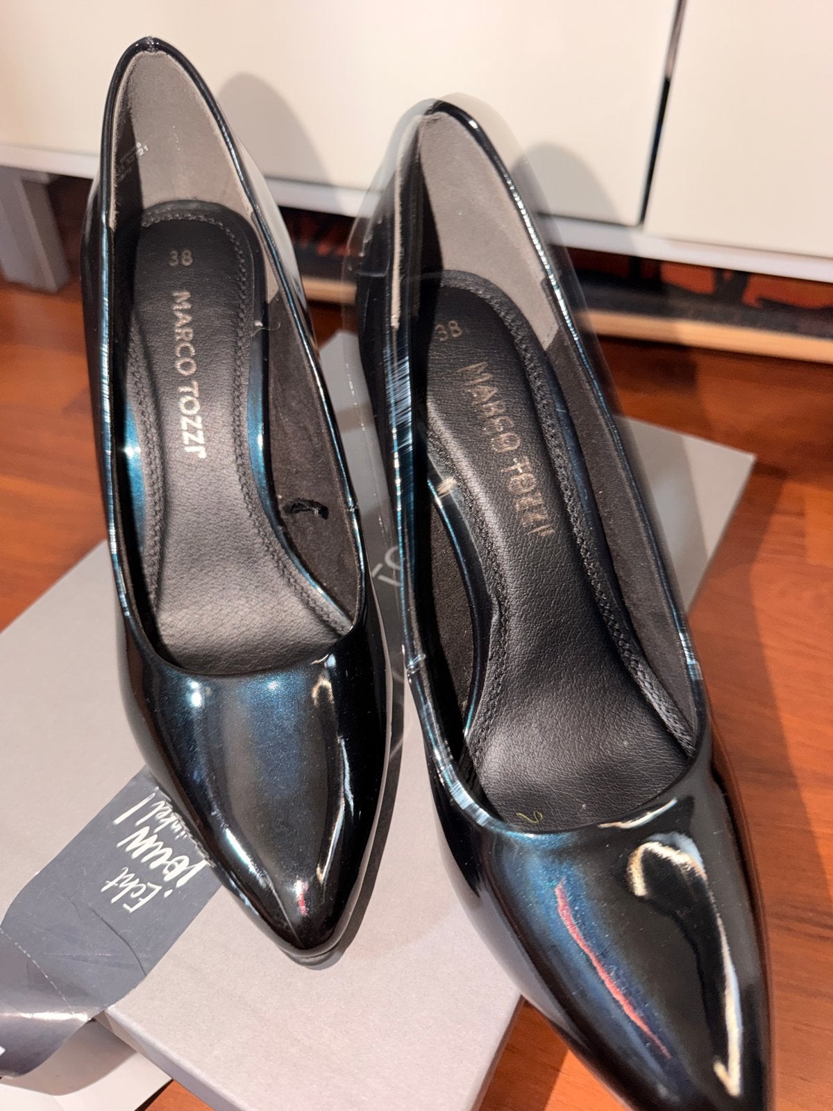 Nieuwe Marco Tozzi Pumps - Maat 38, Ophalen of Verzenden, Nieuw, Zwart, Pumps
