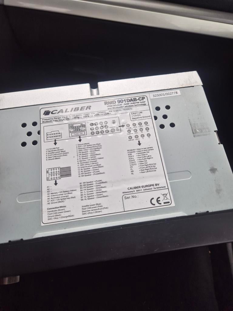 caliber RMD901DAB-CP autoradio, Auto diversen, Autoradio's, Ophalen