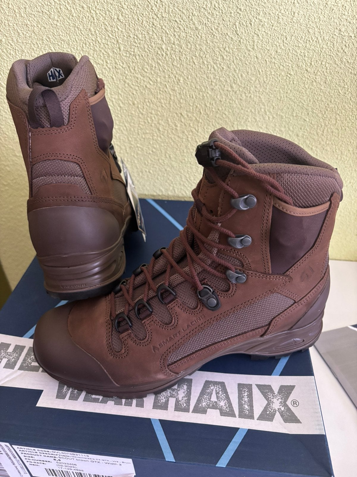 HAIX wandelschoenen Scout GTX, mt 42,5 / 8,5. Nieuw in doos., Ophalen of Verzenden, Nieuw, Schoenen