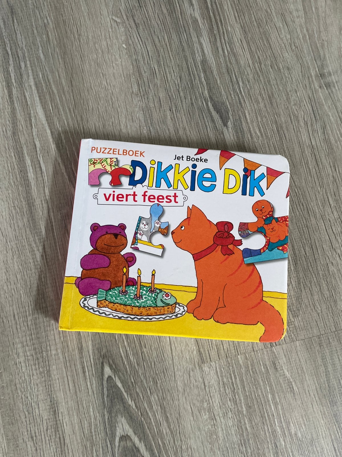 Dikkie Dik viert feest - Puzzelboek, Ophalen, Zo goed als nieuw