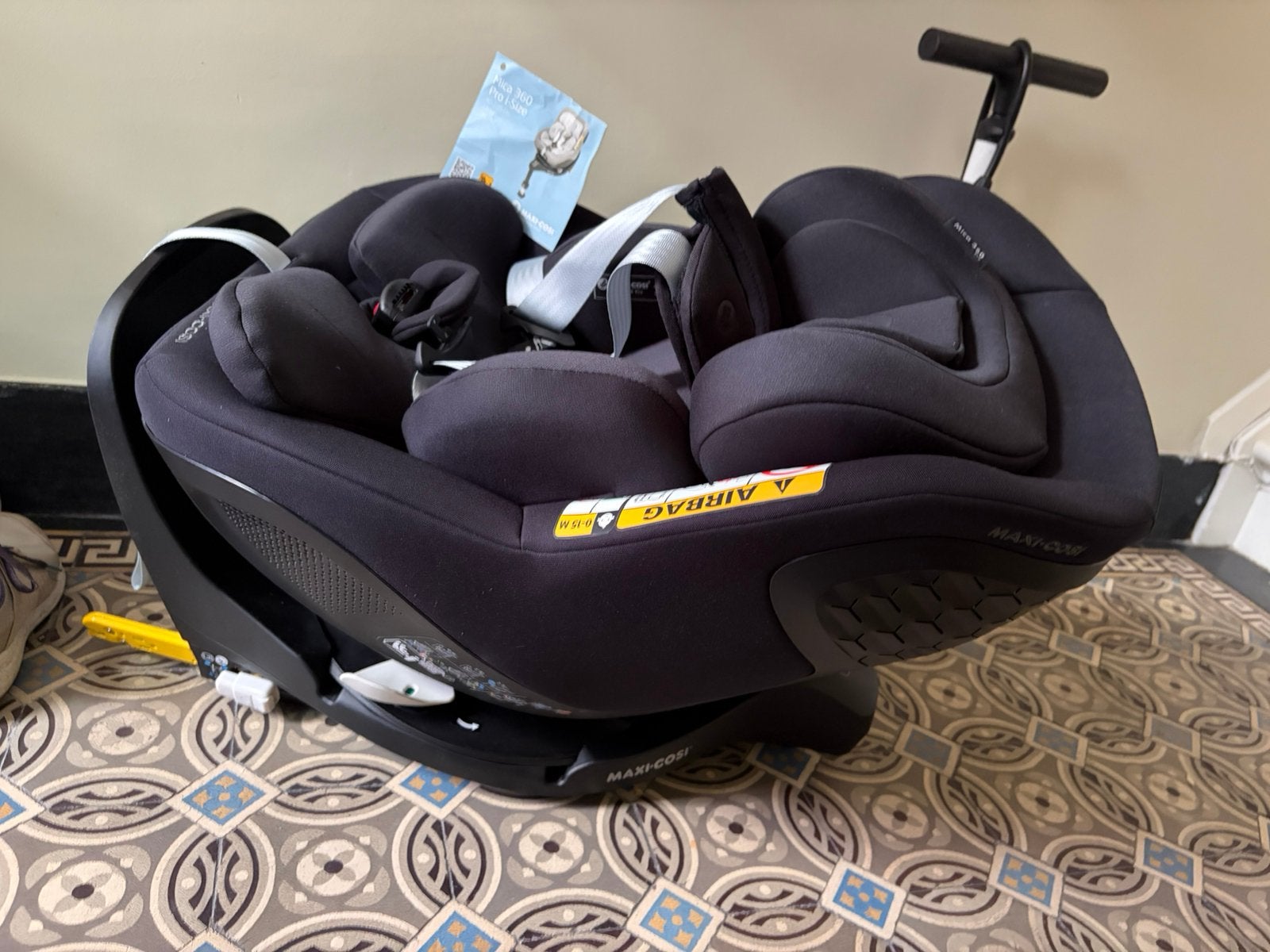 Gloednieuwe maxi cosi mica 360 pro autostoel, Verstelbare rugleuning, 0 t/m 18 kg, Ophalen of Verzenden, Zo goed als nieuw