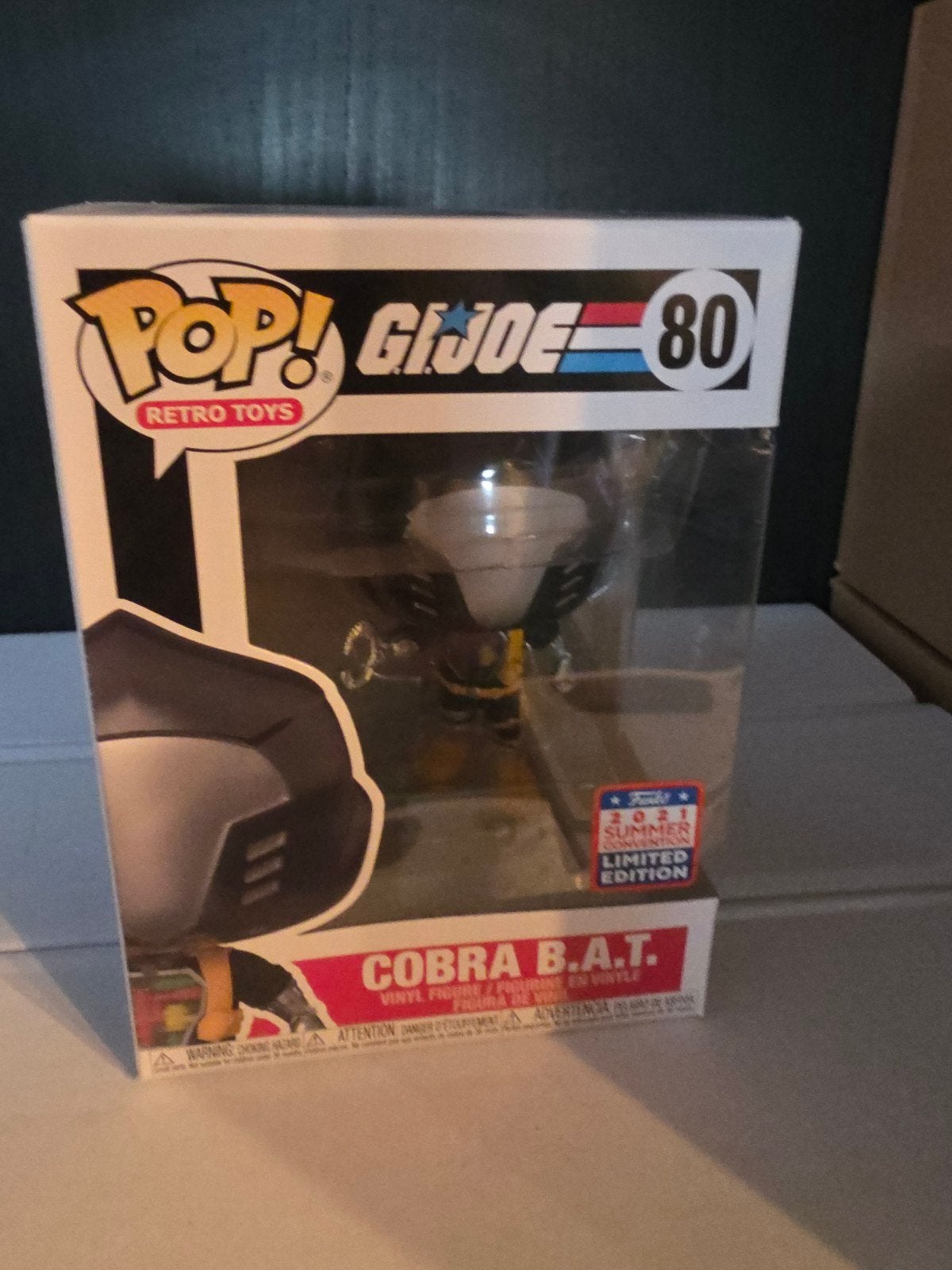 Funko Pop! G.I. Joe Cobra B.A.T. #80 Summer Convention, Ophalen of Verzenden, Nieuw