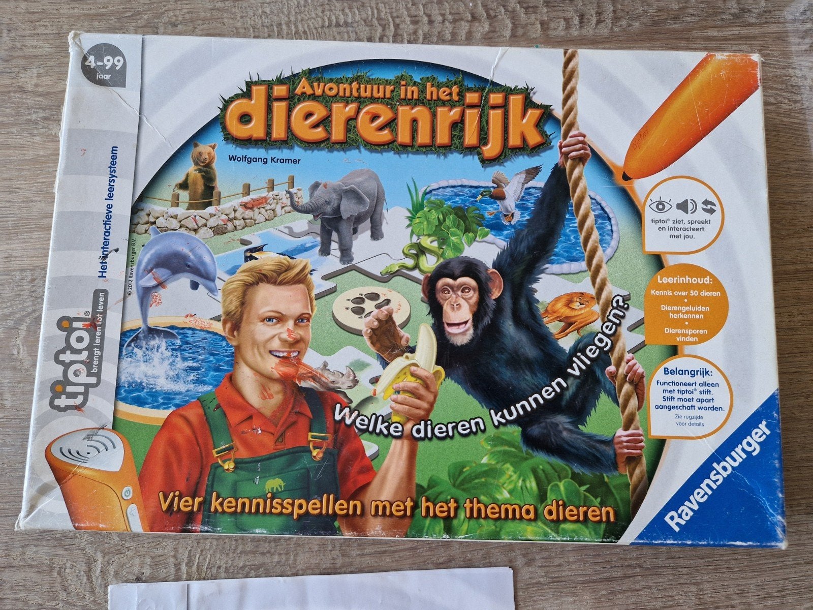 tiptoi avontuur in het dierenrijk, Ophalen of Verzenden, Gebruikt, Puzzelen
