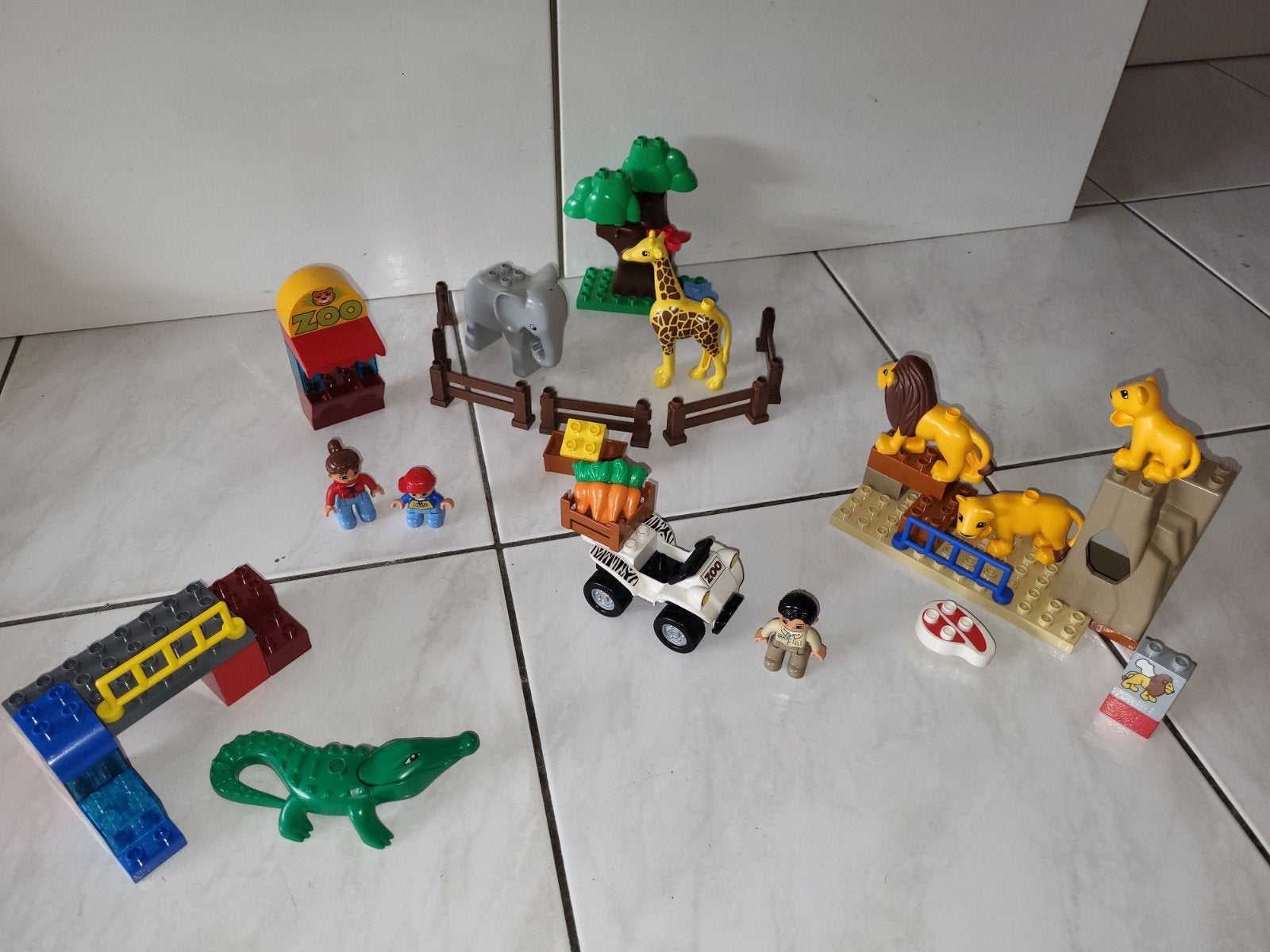 Duplo dierentuin, Gebruikt, Ophalen of Verzenden, Duplo, Duplo