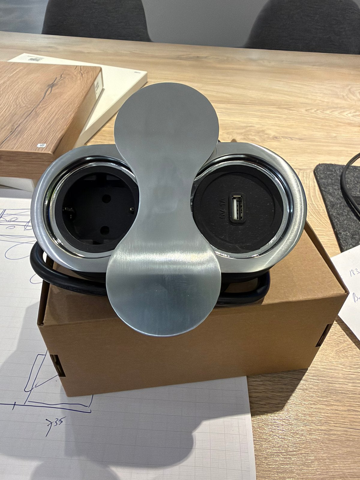 Inbouw stopcontact met usb aansluiting nieuw, Ophalen, Nieuw, Overige kleuren, Overige typen