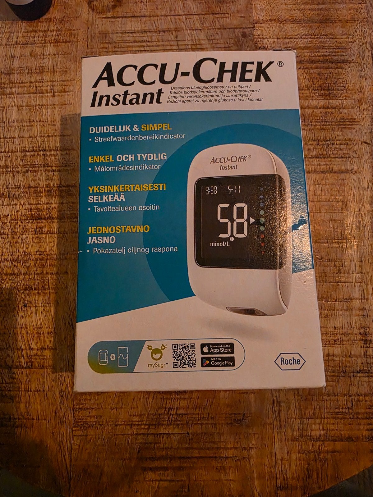 Accu-chek Instant bloedglucosemeter, Ophalen of Verzenden, Nieuw