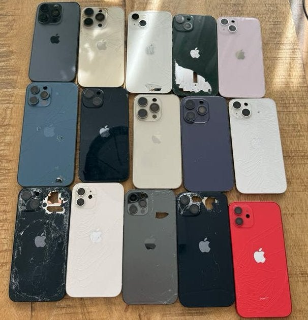 Apple iPhone Behuizingen en Achterkanten (8 t/m 14 Pro), Apple, ., Overige typen, Ophalen of Verzenden