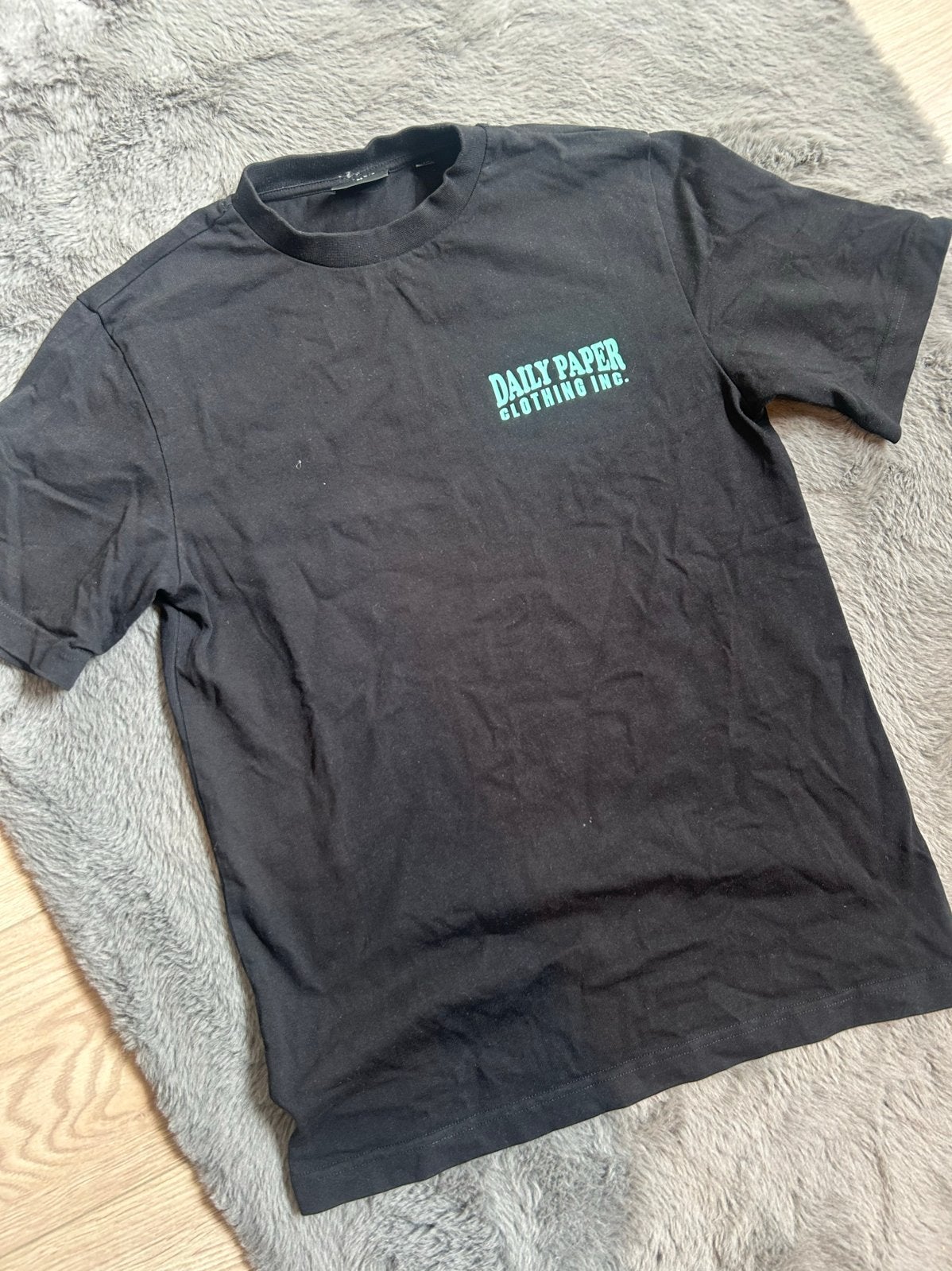 Daily Paper T-shirt Zwart Maat M, Ophalen of Verzenden, Gedragen, Maat 48/50 (M), Zwart