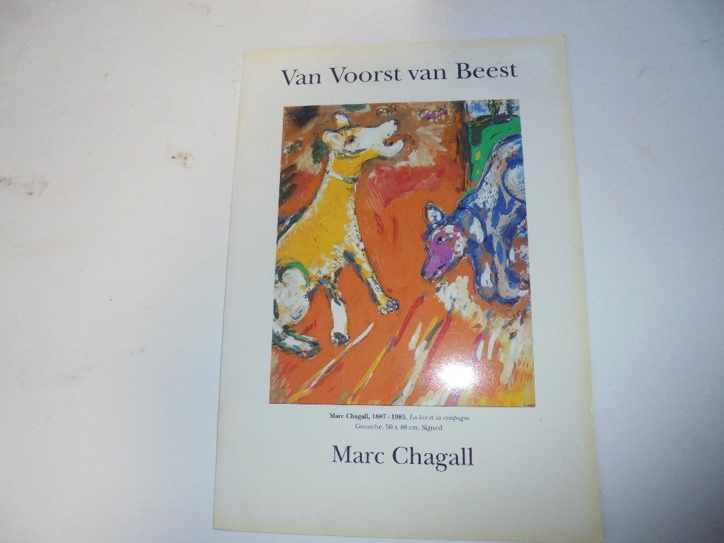 1992 Van Voorst van Beest Marc Chagall (R2-84), Boeken, Ophalen, Zo goed als nieuw