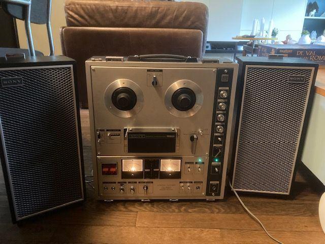 sony TC360 bandrecorder (390), Ophalen, Bandrecorder, Met stofkap